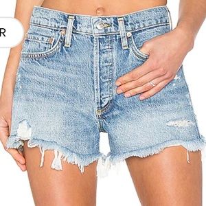 AGOLDE Parker Vintage Cut Off Short in Swapmeet - size 24